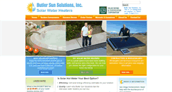 Desktop Screenshot of butlersunsolutions.com